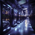 The data center of the future Royalty Free Stock Photo