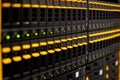 data center highspeed server storage Royalty Free Stock Photo