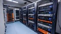 Data center operations overview technology facility digital infrastructure controlled environment technical perspective Royalty Free Stock Photo