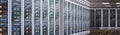 Data Center Room Hosting Server Computer Information Royalty Free Stock Photo