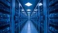 Data Center Server Room IT Infrastructure, Hosting, Network Royalty Free Stock Photo