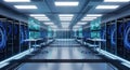 Data Center Server Room Modern Technology Infrastructure Royalty Free Stock Photo