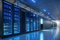 Data Center Server Room Royalty Free Stock Photo