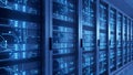 Data Center Servers Network Technology, Cloud Computing Royalty Free Stock Photo