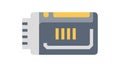 Data Chip Secure Processing Unit Technology, vector design Generative AI Royalty Free Stock Photo