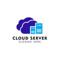 data cloud logo designs template. server cloud logo design