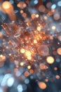 Data Clusters and Volumetric Visualization in Realistic 3D Abstract Concept Art