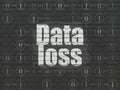 Data concept: Data Loss on wall background Royalty Free Stock Photo