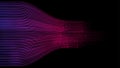 Data connection speed line abstract technology Royalty Free Stock Photo