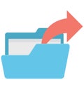Data Copy Vector Icon that can be easily edit or modified