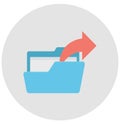 Data Copy Vector Icon that can be easily edit or modified