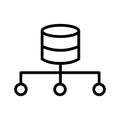 Data copy Vector icon which can easily modify or edit