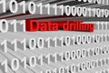 Data drilling Royalty Free Stock Photo