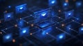Data-driven email tools providing customized communication solutions in a digital workspace