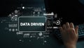 Data-Driven Insights for Business Analytics and Strategic Decision-Making Using Technology and Visualization Tools Royalty Free Stock Photo