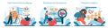 Data-driven, Predictive Analysis and Blockchain set. Utilizing big data for decisions