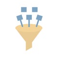 Data filter Isolated Vector icon which can easily modify or edit Royalty Free Stock Photo