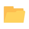 Data folder Color Vector Icon which can easily modify or edit Royalty Free Stock Photo