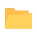 Data folder Color Vector Icon which can easily modify or edit Royalty Free Stock Photo