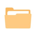 Data folder Color Vector Icon which can easily modify or edit Royalty Free Stock Photo