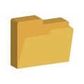 Data folder Color Vector Icon which can easily modify or edit Royalty Free Stock Photo
