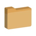 Data folder Color Vector Icon which can easily modify or edit Royalty Free Stock Photo