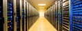 Data fortress: server room houses advanced technology, meticulously to maintain efficient workflows, safeguard critical