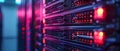 Data Harmony: TCP IP Rhythms in a Server Symphony. Concept Networking, Data Communication, Server Royalty Free Stock Photo