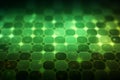 Data hive Green honeycomb lattice abstract background symbolizing digital connectivity