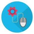 Data hosting, domain hosting Color Vector icon which can easily modify or edit