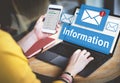 Data Information Email Connection Online Concept Royalty Free Stock Photo