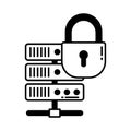 Data integrity Vector Icon which can easily modify or edit Royalty Free Stock Photo