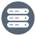 Data  Isolated Vector icon easily edit or modify Royalty Free Stock Photo
