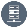 Data  Isolated Vector icon easily edit or modify Royalty Free Stock Photo