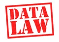 DATA LAW Royalty Free Stock Photo