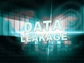 Data Leakage Information Flow Loss 3d Illustration Royalty Free Stock Photo