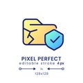 Data loss prevention gradient fill desktop icon