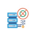 Data Loss Prevention Icon for Security
