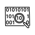Binary Code Royalty Free Stock Photo