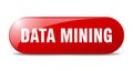 data mining button. data mining sign. key. push button. Royalty Free Stock Photo