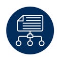 Data network Isolated Vector icon which can easily modify or edit Royalty Free Stock Photo