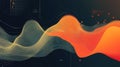 Data network visualizing digital information flow background Royalty Free Stock Photo
