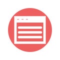 Data optimisation Vector icon which can easily modify or edit