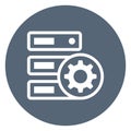 Data optimization  Isolated Vector icon easily edit or modify Royalty Free Stock Photo