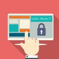 Data privacy in cloud computing technology with