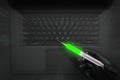 Data Protection Concept. Antivirus Digital Interface. Internet Technology Networking Connection.
