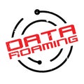 Data Roaming rubber stamp