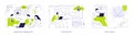 Data safety abstract concept vector illustrations.