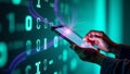 Data science and big data technology . Royalty Free Stock Photo