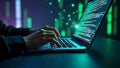 Data science and big data technology . Royalty Free Stock Photo